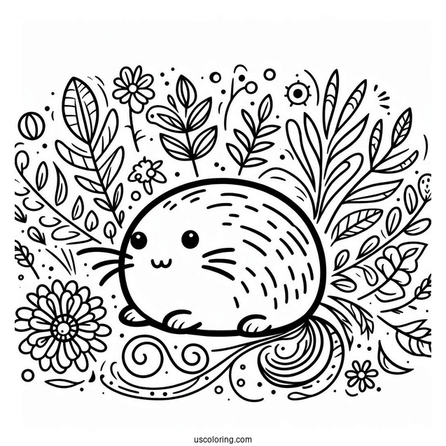 Sprunki Coloring Page Of Easy Raddy For Kids