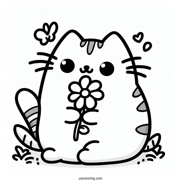 Pusheen Coloring Pages