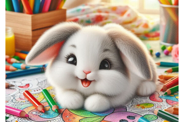 Rabbit Coloring Pages Featured Image v2