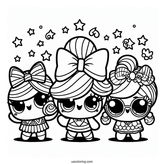 Twinky Winks Shopkins Coloring Sheet For Kids