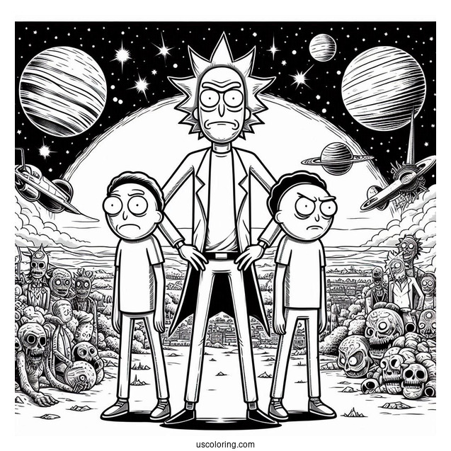 Rick And Morty TV Poster