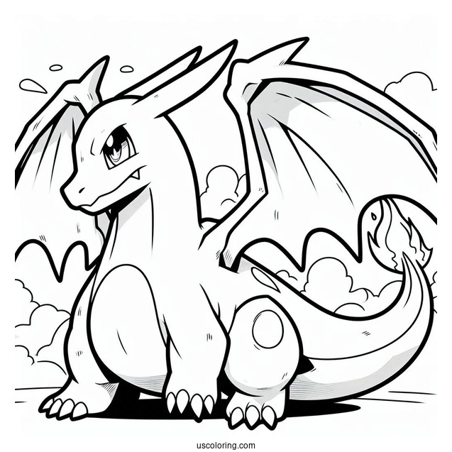 Charizard Coloring Sheet