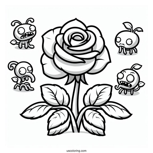 Rose From Plants Vs Zombies
