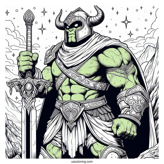 The Incredible Hulk Ready For Battle