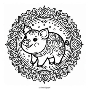 Pig Mandala