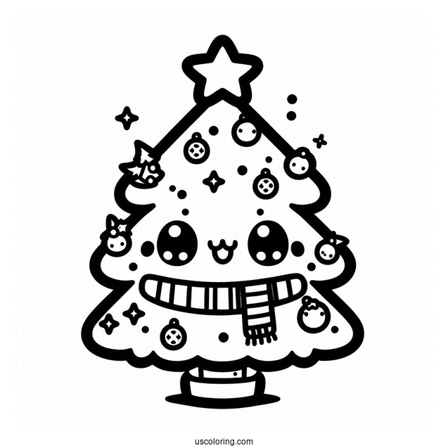 Kawaii Themed Christmas Tree