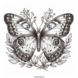 Realistic Butterfly In Nature