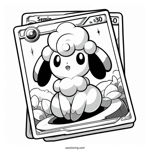 Shaymin EX Set Up Pokemon Card