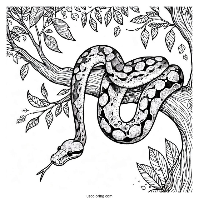 Python Hanging From Tree