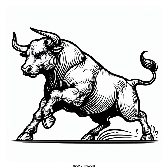 Outline Of Bull Running
