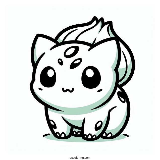 Bulbasaur Pokemon To Color