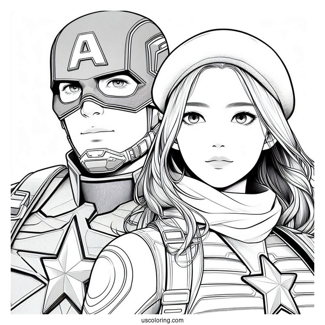Winter Solider And Captain America