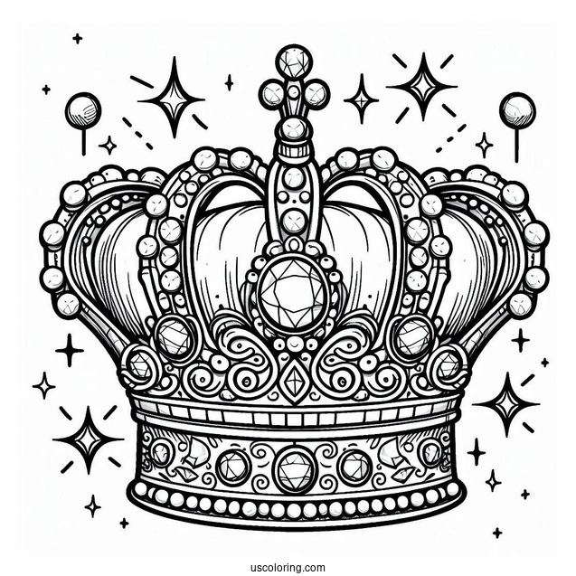 Crown With Multiple Gems