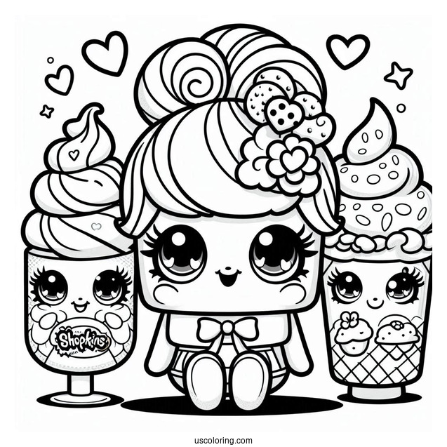 Easy Polly Polish Shopkins To Color