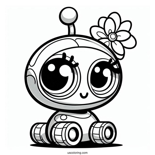 Poppy Playtime Coloring Page Of Boogie Bot For Kids
