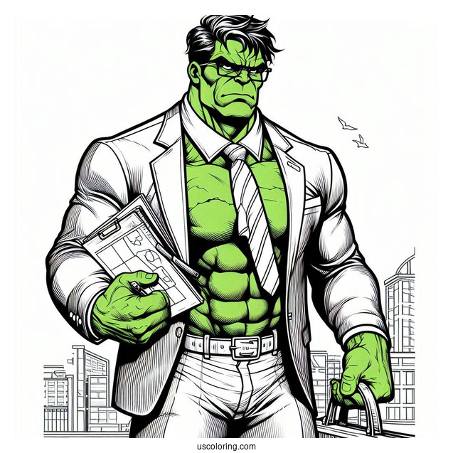 Marvel She Hulk Lawyer To Color