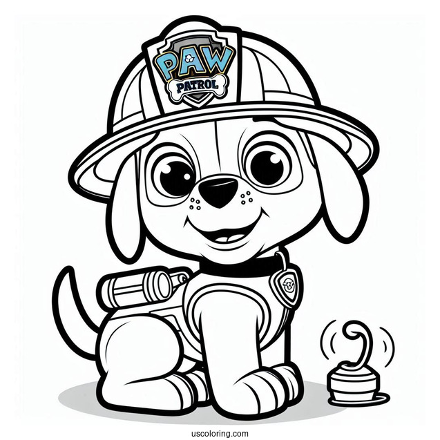 Zuma Water Rescue Dog From Paw Patrol To Color
