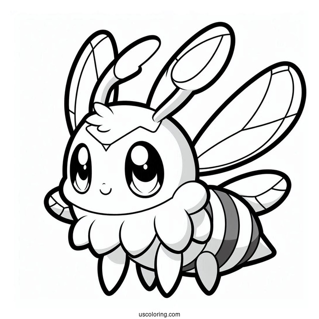 Coloring Page Of Beedrill