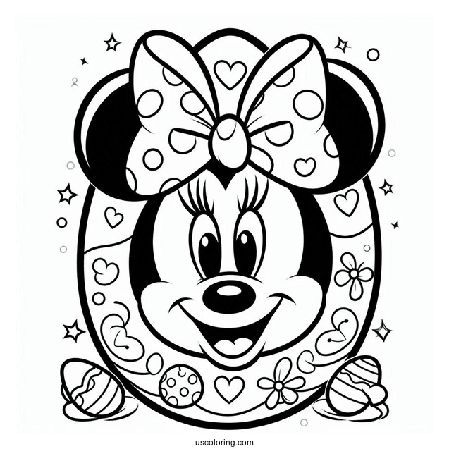 Minnie Mouse Easter Egg