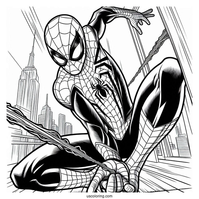 Spider-Verse Spider-Man With Web Shooter