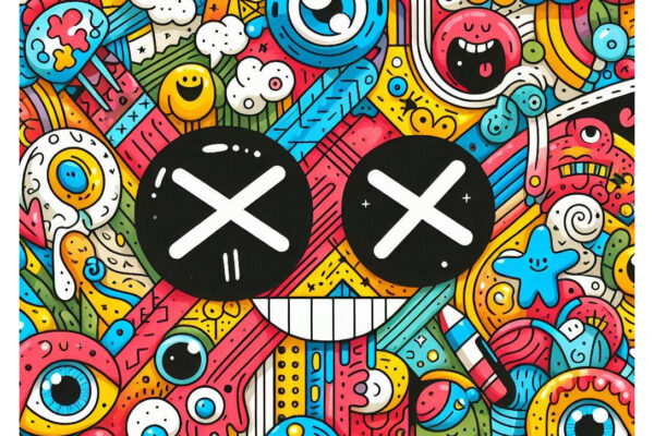KAWS Coloring Pages Featured Image