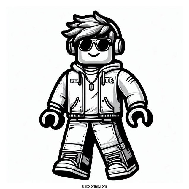 Detailed Roblox Characters To Color