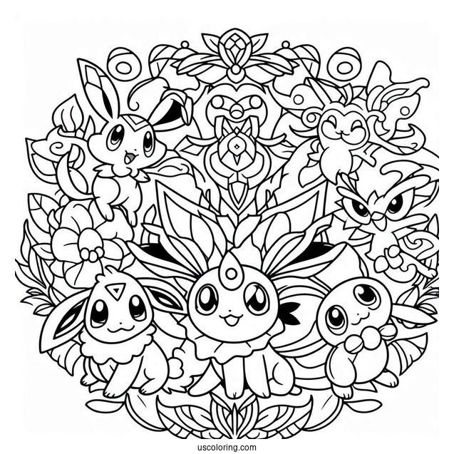 Esepon Pokemon Mandala