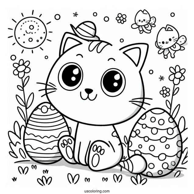 Easter Themed Pete The Cat_