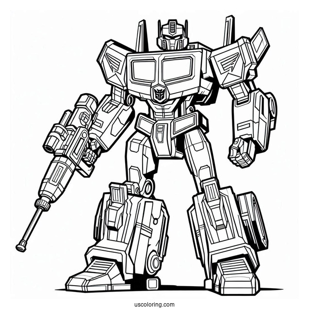 Transformers Rescue Bots Coloring Page Heatwave For Kids
