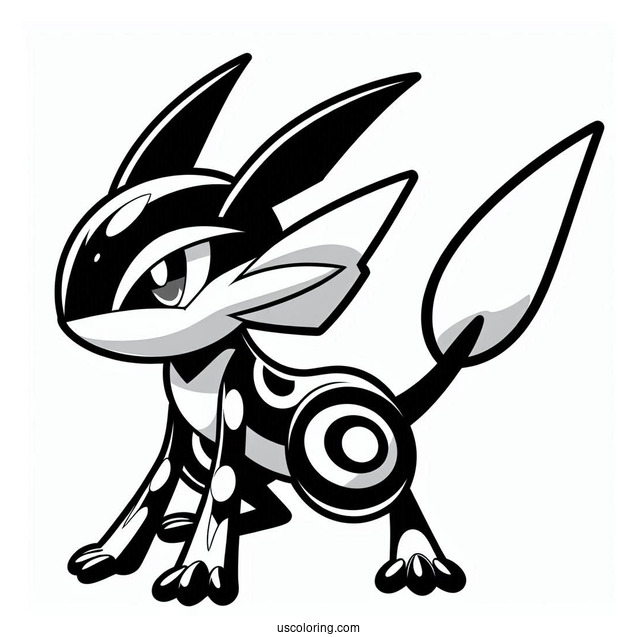 Greninja Pokemon To Color