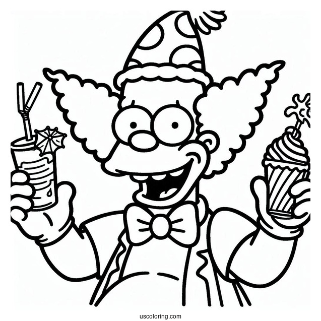 Krusty the Clown from The Simpsons