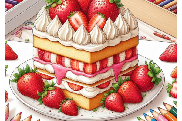 Strawberry Shortcake Coloring Pages Featured Image