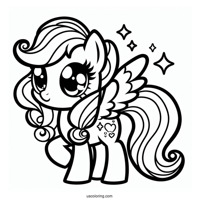 Kawaii Cartoon Applejack