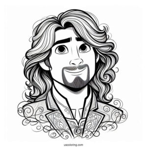 Eugene Coloring Page For Kids