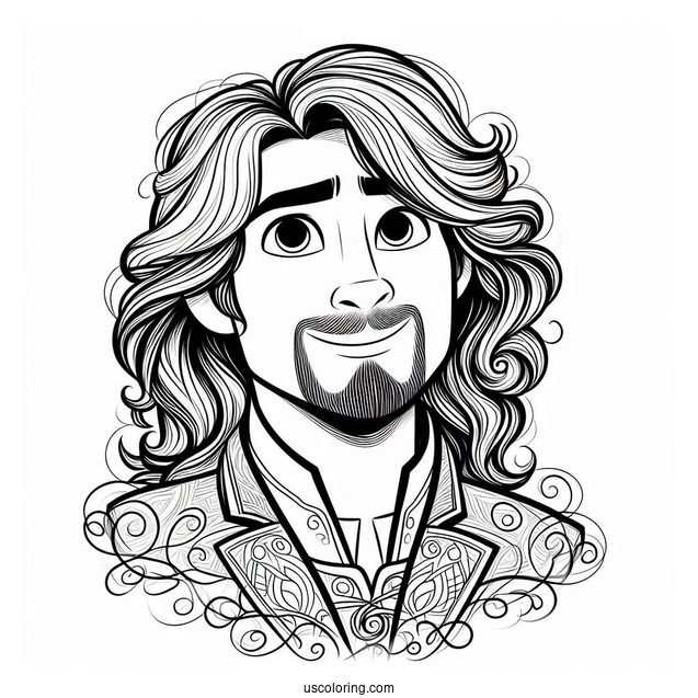 Eugene Coloring Page For Kids