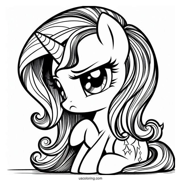 Twilight Sparkle Frowning