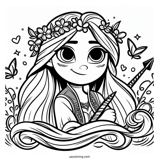 Eugene Coloring Page For Kids