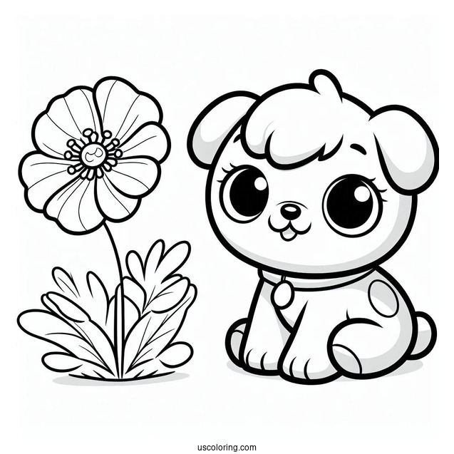 Poppy Playtime Coloring Page Of Bubba Bubbaphant For Preschoolers