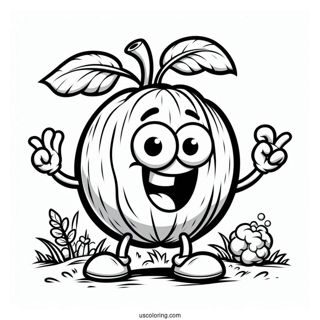 Simple Wall-Nut Character To Color