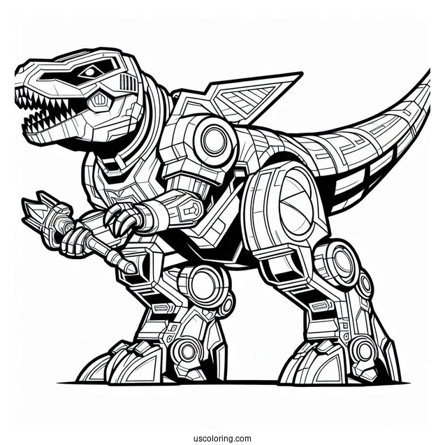 Zords in Power Rangers Dino Thunder