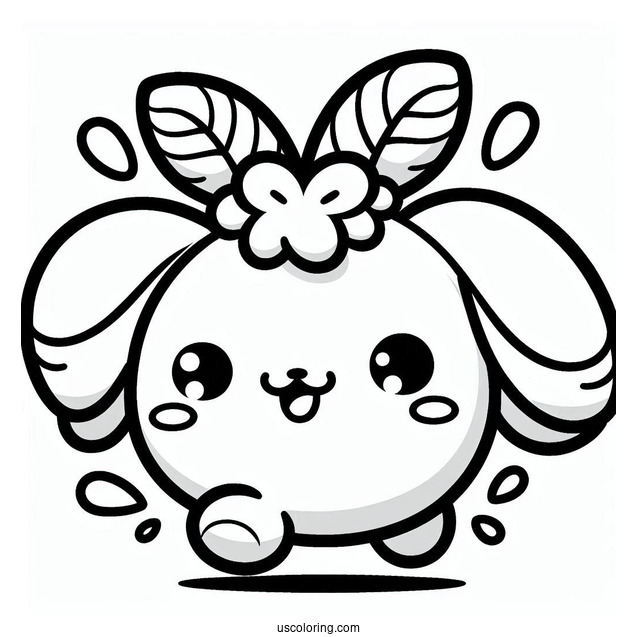 Sprunki Coloring Page Of Easy Raddy For Kids