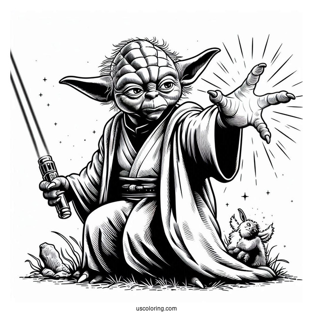Yoda Using The Force