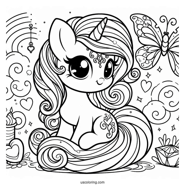 Kawaii My Little Pony Unicorn