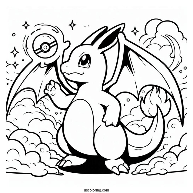 Charizard Coloring Sheet