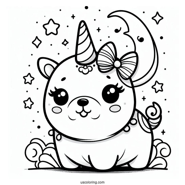 Molinda The Bull Terrier Squishmallow