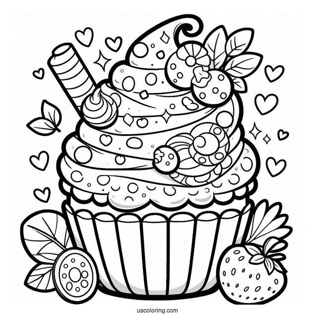 Creamy Cookie Cupcake Shopkins