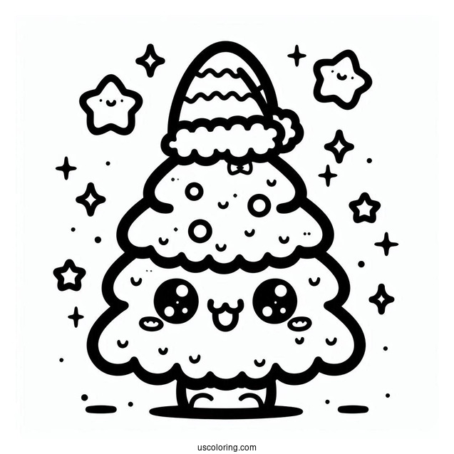 Kawaii Themed Christmas Tree