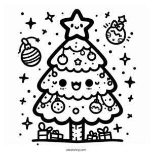 Kawaii Themed Christmas Tree