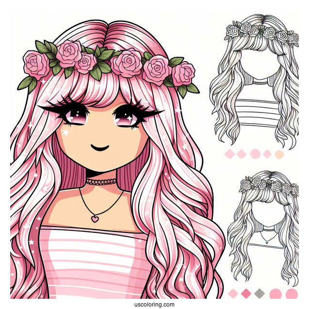 Roblox Girl Skin Coloring