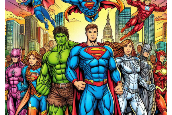 Justice League coloring pages feature image